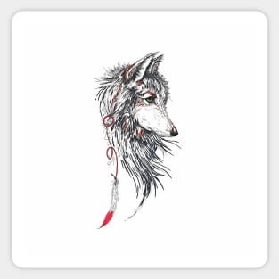 The Wolf Sticker